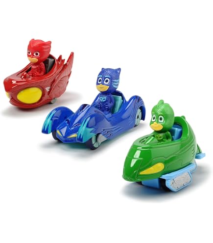 Pyjamasques La Ronde Des Héros Vroomerang – Véhicule Yoyo Avec Sons, Lumières Et Figurine Articulée – Super Bolide Pour Enfants