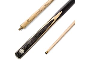 PRO147 WINDSER 57 Inch 2 Piece Centre Joint Ash Snooker Pool Cue with 9.5mm Tip