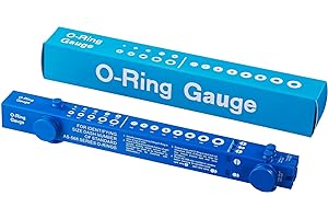 BUSY-CORNER O-Ring Sizing Gauge Slide Style National Type TELESCOPING O-Ring Gauge (Blue)