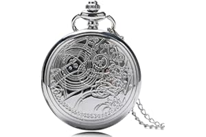 COKINKIDS Men's Pocket Watch Quartz Pocket Watch Necklace Chain Modern Watches Analog Clock Gift for Men