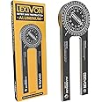 LEXIVON Aluminum Miter Saw Protractor | 7-Inch Rust Proof Angle Finder Featuring Precision Laser Engraved Scales (LX-230)