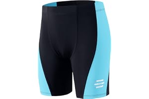 Havideto badbyxor pojkar med reflekterande ränder UV-skydd UPF 50+ barn simbyxor Endurance Jammer bred elastisk linning och dragsko snabbtorkande klorresistent 110–164