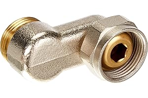 VARUN Oventrop OV S 3/4x3/4, latón niquelado