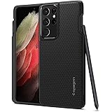 Spigen Cover Liquid Air P Compatibile con Samsung Galaxy S21 Ultra 5G, S-Pen Non Inclusa - Nero