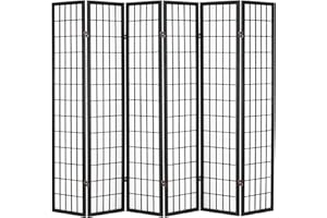 Hartleys Japanese Style Folding Wooden Room Divider - Choice of Size