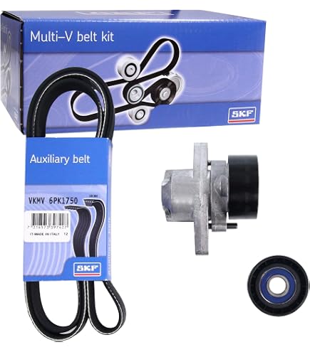 Kit De Courroie Multi-V SKF VKMA 35310 - Inclut Courroie Et Galets De Tension, Pour Réparation Complète