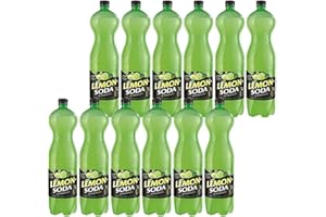 12x Campari Group Lemonsoda Limonade italienne boisson non-alcoolisée rafraîchissant bouteille PET 1Lt