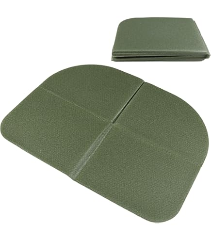 2 Cuscini Sedili Esterno Pieghevoli Impermeabili - Con Borse Portaoggetti, Per Campeggio, Spiaggia E Picnic - Foto 6