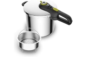 Tefal Secure Neo 8L, tryckkokare i rostfritt stål, för 5–8 personer, snabba resultat, kvalitet till rätt pris, P2534449
