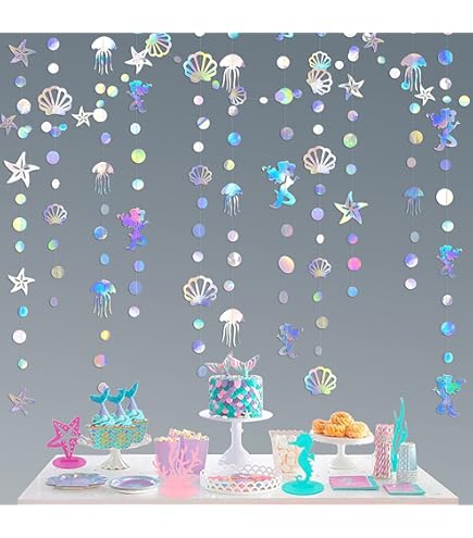 Set Di 4 Lanterne A LED A Forma Di Sirena, Per Bambini, Lanterne Di