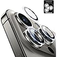 UGREEN iPhone 15 Pro/15 Pro Max Camera Lens Protector【HD Clear Anti-Glare】【Case Friendly】Ultra-thin 9H Tempered Glass, Scratch-Resistant, Individual Lens Protector for iPhone 15 Pro/15 Pro Max-1Pack