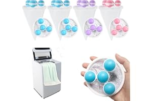 DEREINE 4 Pezzi Filtro dei Capelli Della Lavatrice, Filtro per Capelli per Lavatrice, Cattura peli Lavatrice Riutilizzabile, Raccogli peli Animali per Lavatrice