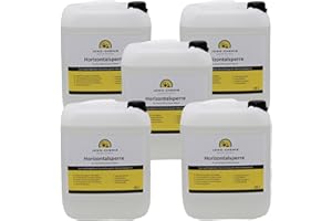 JOWO-CHEMIE Horizontalsperre (50L) Verkieselung Trockene Wand Kellerabdichtung Bohrloch Injektion für dauerhaft Trockene Wände Qualität für Profis