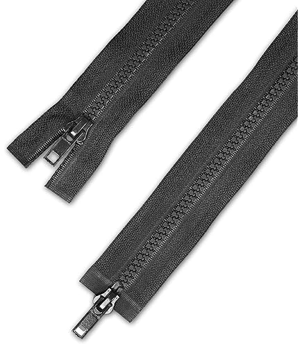 YKK Puissant 2 Loin Fermeture Plastique 8 MM Foncé Olive 50-100 CM Pour