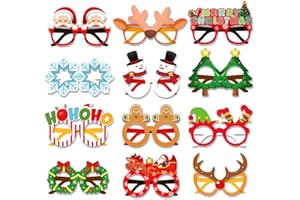 Deluisho Máscara de Fiesta de Navidad, Máscara de Ojos de Navidad, Máscara de Fiesta de Rol para Niños, Máscara de Decoración de Fiesta, Adecuada para Navidad