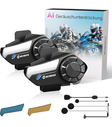 XGP X10 Motorcycle Intercom Mesh 3.0, Bluetooth Helmet Headset for