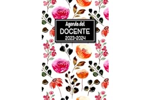 Agenda del Docente 2023-2024: Organizzatore Professore Settimanale | Pianificare e organizzare l'anno scolastico 2023-2024 | 2 Pagine = 1 Settimana | ... 6" x 9" [15,24 x 22,86 cm] | 175 pagine