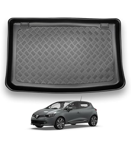 JVL Fully Tailored Rubber Car Mat Set – For Renault Clio MK4 (2013-2019) RHD – 4 Piece