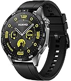 い*や様 HUAWEI WATCH GT 4 ブラック 46mm HUAWEI WATCH GT 4 Smart Watch 46MM Black, Up to 2 Weeks Battery