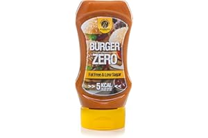 ‎RABEKO PRODUCTS Rabeko Zero Sauce Burger Zero Saus, 1 x 350 ml without Sugar and Low Fat - Healthy Low Carb Products Calorie Reduced Fat for Salad, Frites, Burgers, Grill - Gluten and Lactose Free