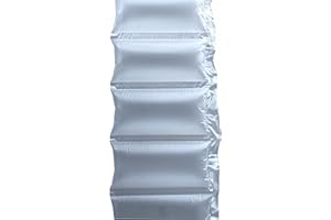 ‎LMG GERMANY Luftpolsterfolie, Luftpolsterkissen, Einzelkissen, Verpackungsmaterial, Luftkissenfolie, Verpackungsfolie, Füllmaterial Für LMG-AWPACK und WiAir (200x100 mm)