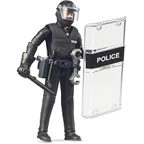 Bruder MB Sprinter Fuerzas Especiales De Policía – Vehículo Con Figura Y Accesorios | Escala Realista Con Puertas Abatibles | Regalo Para Niños +3 Años