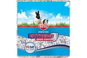 Kaytee Superpet, Clean & Cozy para Animales Pequeños, Ratones, Jerbos, Roedores, Hámsteres, Camas para Conejos, Control de Olores Fuertes, 65 litros 3240 g