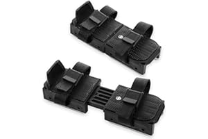 BOXOB Toddler Ice Skates, Adjustable Children Double Runner Slides Ice Skates Kids with Hook & Loop Fastener Straps, Keeping Stability Skating Accessories for Beginner Ski Enthusiast Gift