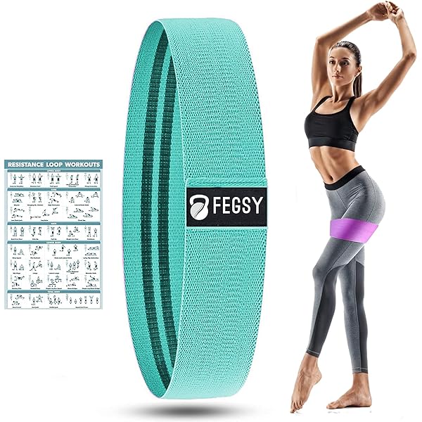 Boldfit Resistance Boldfit Fabric Hip Bands Custom Logo Printed