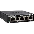 NETGEAR Switch Ethernet 5 porte Gigabit Unmanaged GS305 - Hub di rete domestica, Switch Gigabit per ufficio, plug-and-play, f