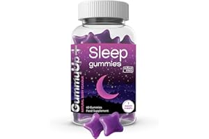 GUMMYUP+ Sugar Free Sleep Gummies x 60 | with Griffonia Seed Extract | Natural Berry Flavoured | Gummy up +
