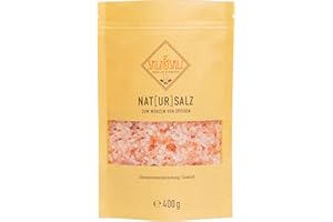 Salz & Salz Premium [Himalaya Salz] Grob & Salz Fein 400g & 900g – Steinsalz aus Pakistan ohne Zusätze – Natursalz Unbestrahlt für Salzmühle und Genießer - Rosa Kristallsalz, Ursalz, Steinsalz