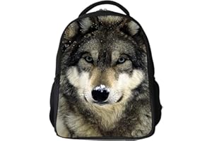 Ankoee Enfant Garçon Fille Sac à Dos 3D Animaux Sac Scolaire Sac école Sac Cartable (Style-04)