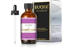 EUQEE Fig Fragrance Oil 60ml, Premium Grade Aromatherapy Fragrance Oils, Essential Oils for Diffusers for Home, DIY Candle Making