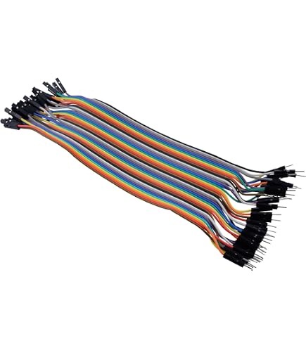 thumbnail image 2 of 40pcs Dupont Male To Male 10cm Jumper Wire Connectors 2 of 3
