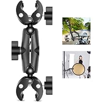 Adaptador De Rótula De 1″ / 25 Mm Con Rosca 1/4″ Para Soportes RAM – Cámara Deportiva Y Accesorios, Giratorio 360°