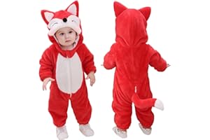 Doladola Bebe à Capuchon Onesie Combinaison Grenouillère Barboteuse À Capuche pour 0-30 Mois