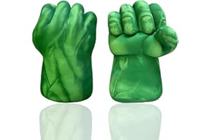 HOUSN Gants de héros pour Enfants,28cm Gants en Peluche Doux avec Poing en Mousse,Jouet Cosplay,Theme pour Halloween Anniversaire,Garçons et Filles Idée Cadeau Noël