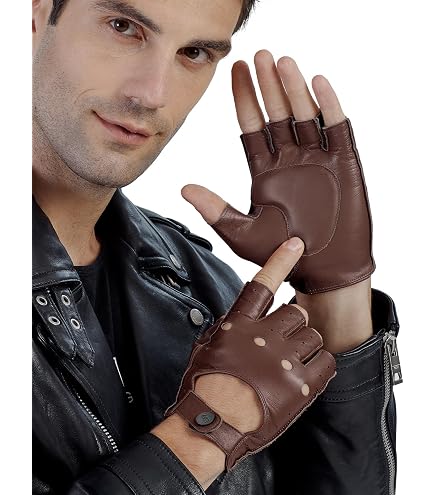 Gants De Conduite En Cuir Véritable COLOURLINX - Style Rétro - Sans Doublure - Pour Homme - Confort Et Prise