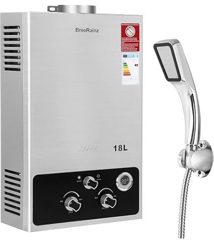 GASLAND Durchlauferhtzer Gas Durchlauferhtzer BE422B Outdoor 16L Warmwasserbereiter Lpg Dusche Fur Camping Wohnmobil Scheune Butan Propan 50 Mbar