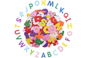 FIDGET PACK 250 Stück Buchstaben Aufkleber, Moosgummi Buchstaben, Moosgummi Buchstaben Selbstklebend, Buchstaben Aufkleber Groß, Selbstklebende Buchstaben,Buchstaben Zum Aufkleben,Schulkind Kinder Schulanfang