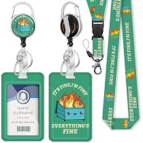 Cats Design Retractable Badge Holder Reel - Heavy Duty ID Card Holder For Nurses, Teachers, Office Workers - View #7