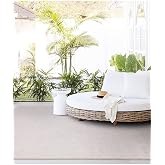 Koza Halı Fresco Ekru Natural Iskandinav J&uuml;t Yıkanabilir Halı Kilim Balkon Mutfak Salon Koridor Halısı 20522a, 50 x 80