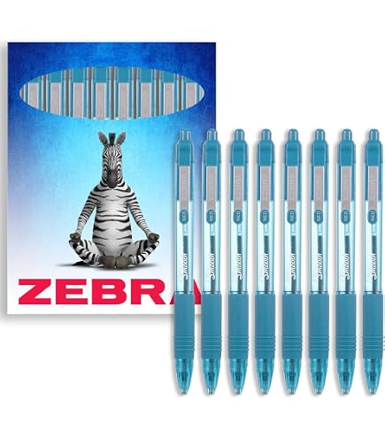 Zebra Z-Grip Smooth Kugelschreiber – 6 Stück (3 Grün, 3 Violett), 1,0 Mm Spitze, Einziehbar, Mit Taschenclip