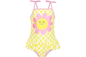 Harry Bear Traje De Baño Bañador Niña De Flores | Bañador Piscina Niña A Cuadros | Bañador Natacion Niña De Verano