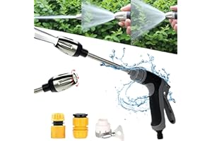 LYOVEU Jet Sono, jetsono,Nettoyeur Haute Pression, Turbowasher,ower High-Pressure Cleaner for Every Garden Hose, Turbo Washer Power Blaster Plus Pressure Washer for Garden Hose