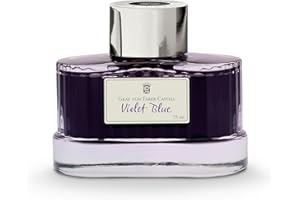 Graf von Faber-Castell Botella de tinta Heritage Violeta 75ml, Violeta Azul, 141006