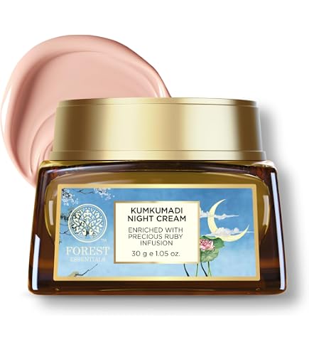 FOREST ESSENTIALS night cream 日本未入荷 Forest Essentials Night Cream with Date & Litchi | Anti Ageing