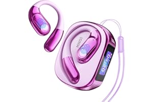 MINISO MS193 AI Ecouteur traducteur instantané 3 en 1 Traduction vocale instantanée avec 135 Langues autonomie de 50h, Oreillette Traduction Instantanée pour Voyage/Affaires