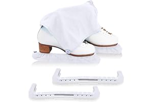 CRS Cross Skate Guards, Soakers & Towel Gift Set - Ice Skating Guards and Soft Skate Blade Covers for Figure Skating or Hockey